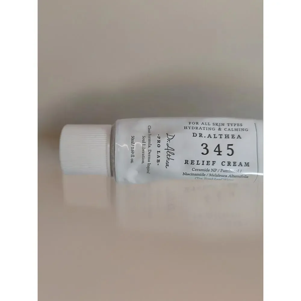 Dr. Althea 345 Relief Cream Daily Face Moisturizer 50ml 1.69 fl oz New Authentic